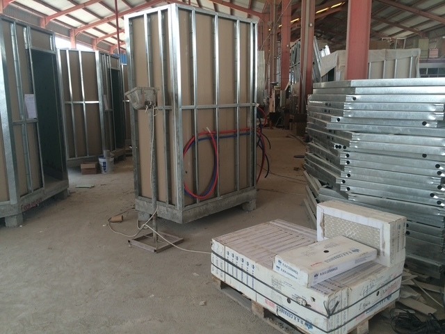 Bathroom pods are something we were very big into building. These are simply the bathrooms you see in most major hotels, pre-built and pre-tested, ready for simple, fast, and cost-effective installation.