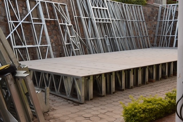 IWPR is an institute for war and peace reporting. We built this recording studio for them again using local labour to help keep the world aware of current and past situation within Africa.