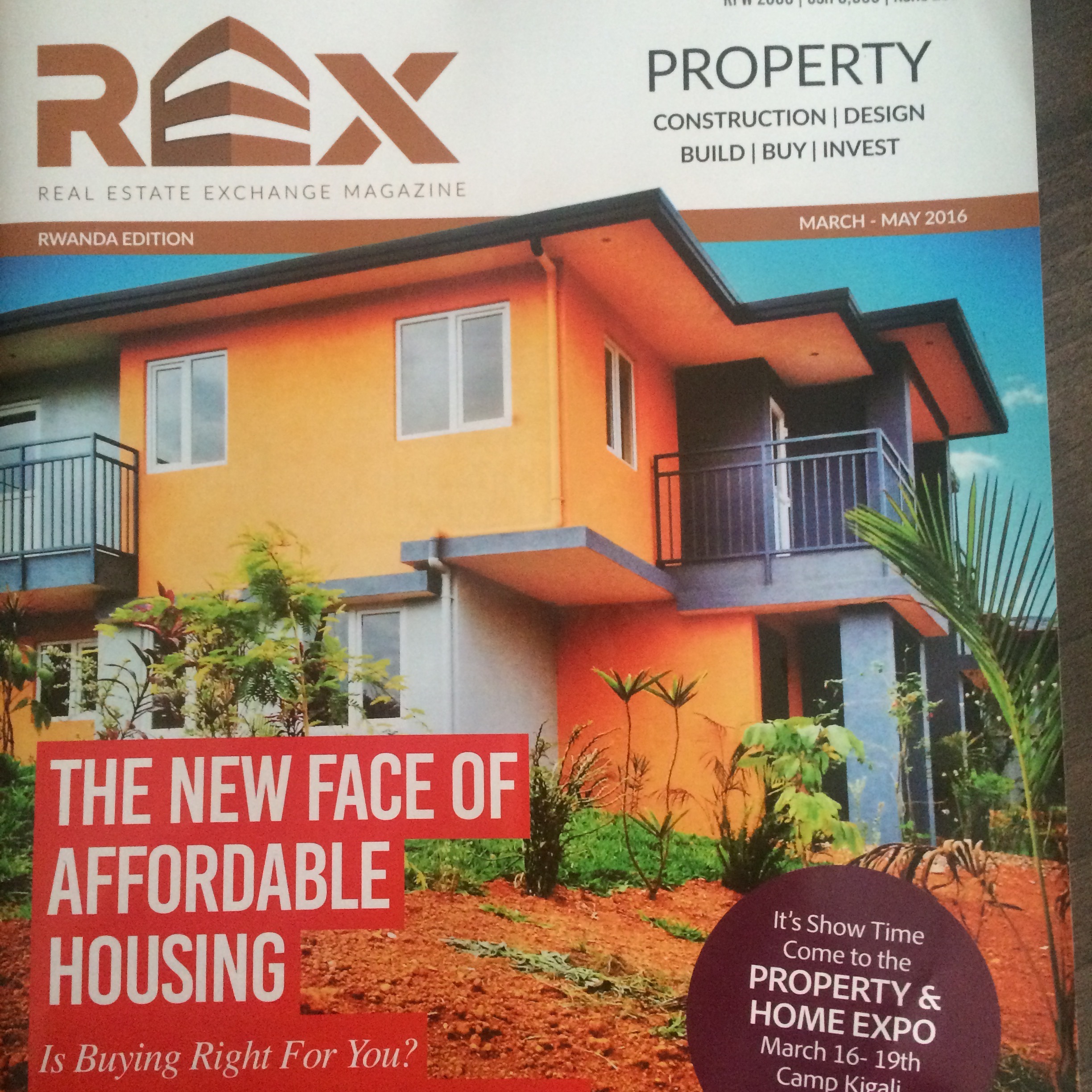 Housing Project Rwanda This was to be an affordable housing scheme in Rwanda supported by the government to help with the housing shortage and poor conditions that are in some areas of the country, as shown you can see single dwellings as well as houses. Thes were featured in various magazines as shown.